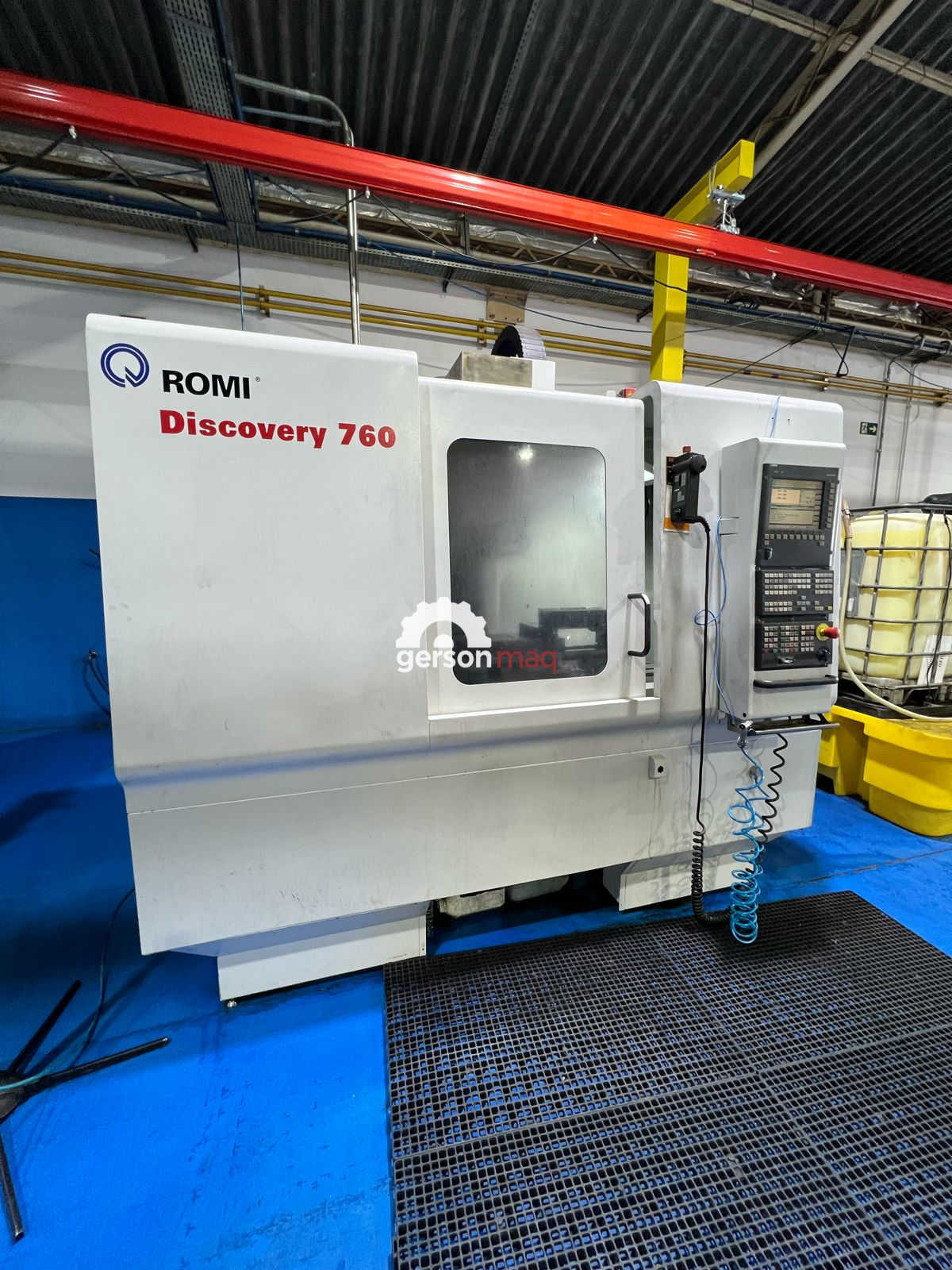 CENTRO DE USINAGEM ROMI D760 SIEMENS REFORMADA